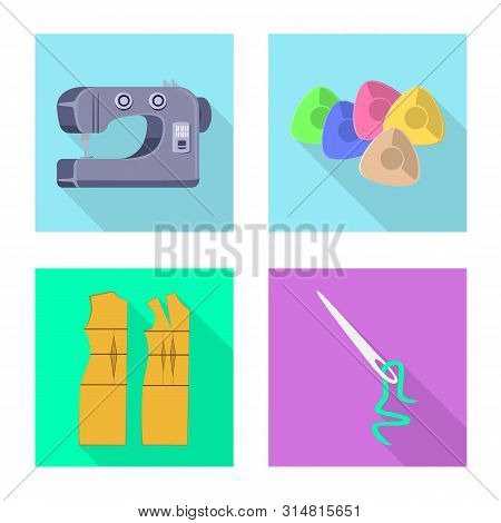 Vector Design Of Craft And Handcraft Symbol. Collection Of Craft And Industry Stock Vector Illustrat