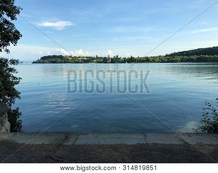 Landscape Of The Lake Constance By The Mainau Island (flower Island Mainau On The Lake Constance) - 