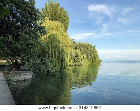 Landscape Of The Lake Constance By The Mainau Island (flower Island Mainau On The Lake Constance) - 