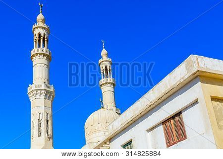 Central Mosque In El Dahar District Of Hurghada City, Egypt