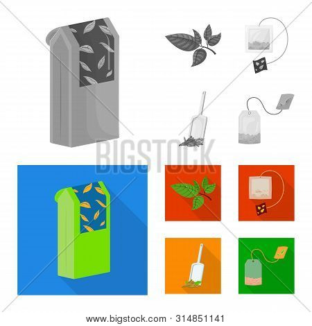 Vector Design Of Healthy And Floral Logo. Collection Of Healthy And Gradient Stock Vector Illustrati