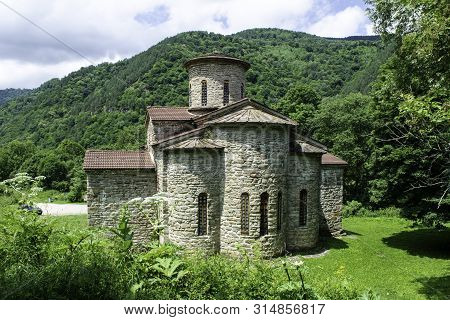 10th Century Ancient Christian Church, Nizhnearhizy Temples, Northern Zelenchuk Temple, Stone Temple