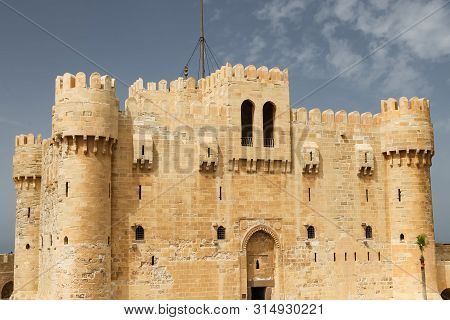 Citadel Of Qaitbay In Alexandria, Egypt