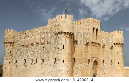 Citadel Of Qaitbay In Alexandria, Egypt