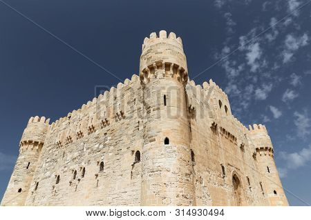 Citadel Of Qaitbay In Alexandria, Egypt