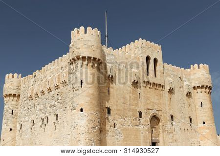 Citadel Of Qaitbay In Alexandria, Egypt