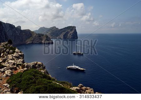 An Amazing Lighthouse In Cap Formentor