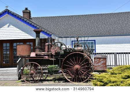 Tillamook, Or - Jun 9: Blue Heron French Cheese Company In Tillamook, Oregon, As Seen On Jun 9, 2019