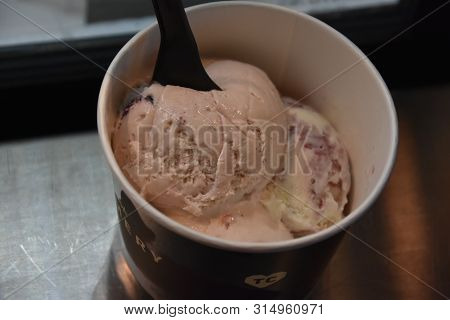 Tillamook, Or - Jun 9: Tillamook Creamery In Tillamook, Oregon, As Seen On Jun 9, 2019. It Offers Se