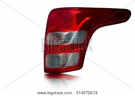 Car Tail Lights Isolated On Background Clipingpart