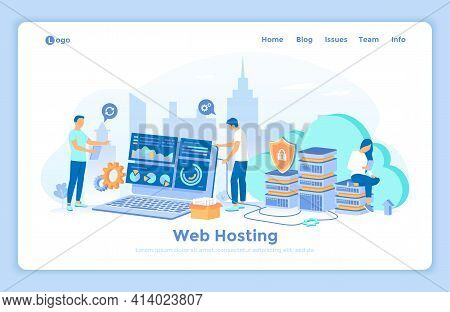 Web Hosting, Data Security, Сloud Computing Storage, Information Processing, Database, Network Conne