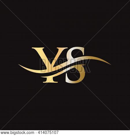 Ys Letter Logo. Initial Ys Letter Business Logo Design Vector Template