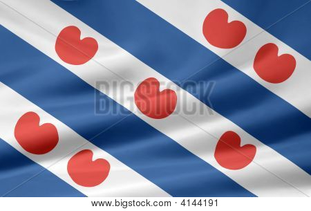 Vlajka Frísko - Nizozemsko