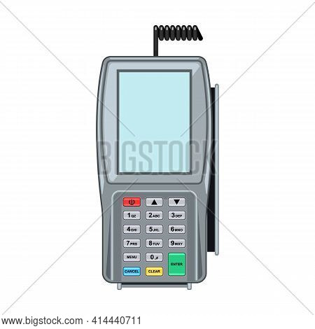 Terminal Vector Icon.cartoon Vector Icon Isolated On White Background Terminal.