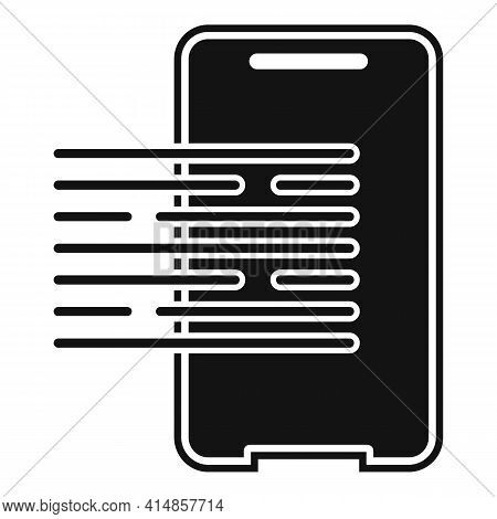 Resistant Protective Glass Icon. Simple Illustration Of Resistant Protective Glass Vector Icon For W
