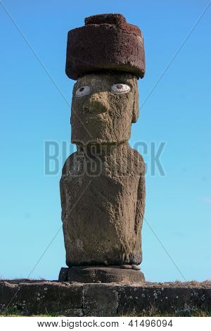 Moai di Tahai sull'isola di Pasqua