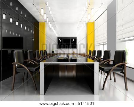 Chambre moderne pour les réunions