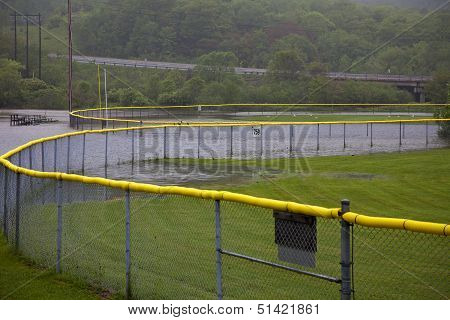 Baseball Fields Flooded