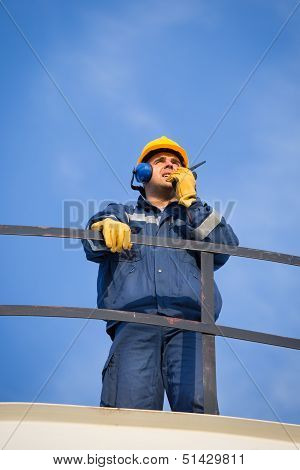 system operator in oil and gas production