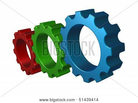 Rgb Gear Wheels
