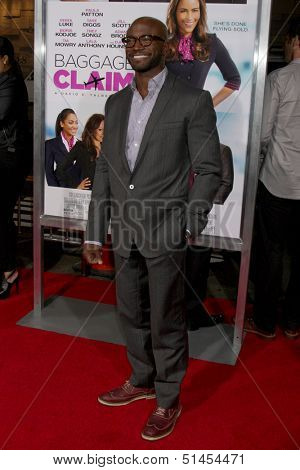 LOS ANGELES - SEP 25:  Taye Diggs at the 