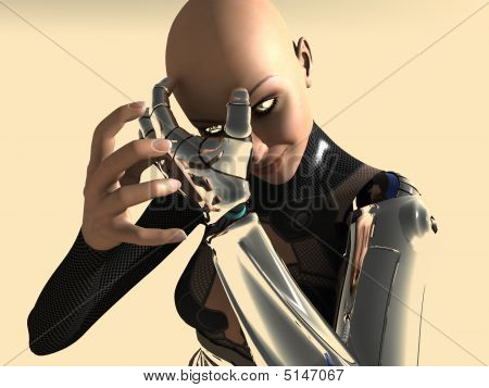 Женский cyborg
