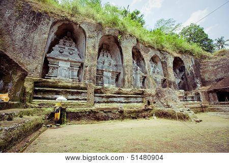 Gunung kawi temple in Bali