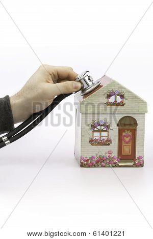 House is checked