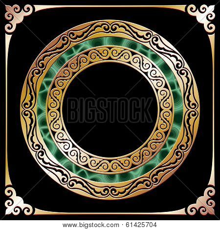 golden circle frame