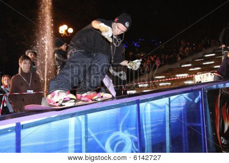 ukrainischer Snowboard Meister