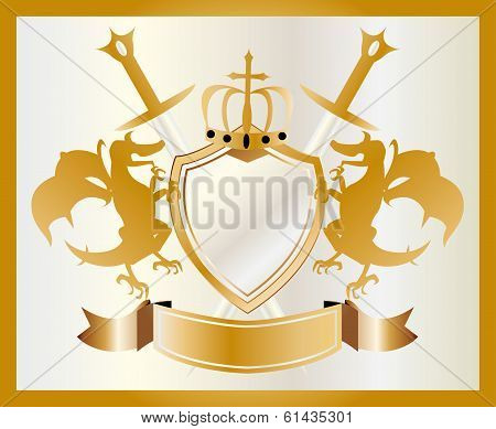 Emblem of gold
