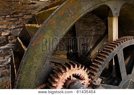 Water Mill Wheel Workings