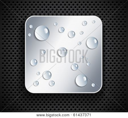 Metallic Button