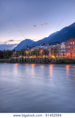 Mariahilf Street In Innsbruck, Austria.