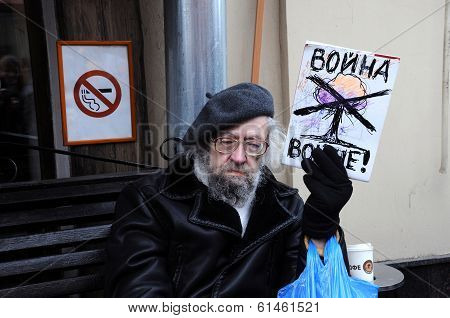Old Man Protests