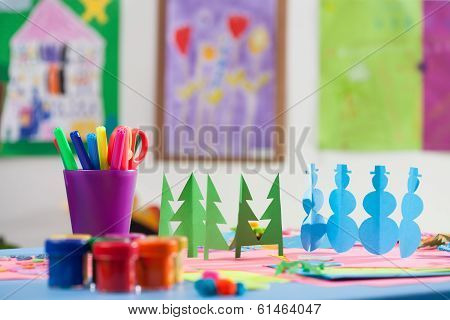 Cutouts And Painting