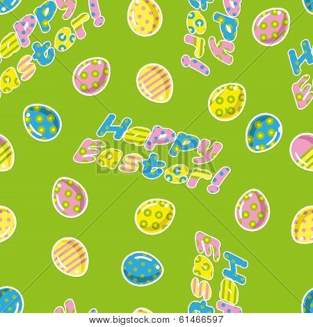seamless easter pattern