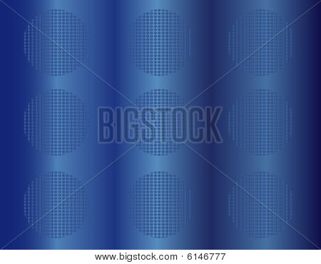 Fondo abstracto en 3D Blu