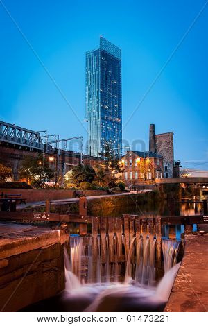 Beetham Tower Roachdale Canal