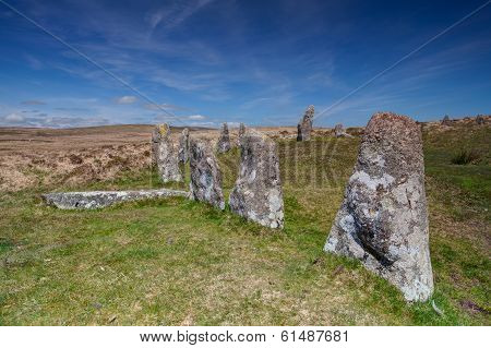 Mystic Place In Dartmoor - Hdr Image