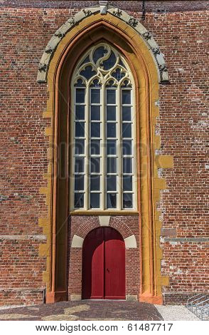 Red Church Door