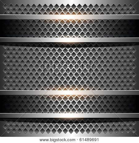 Background elegant metallic, vector illustration