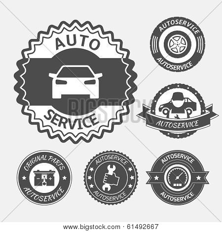 Car auto service set