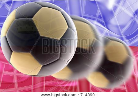 Bandiera del calcio ondulate Lichenstein
