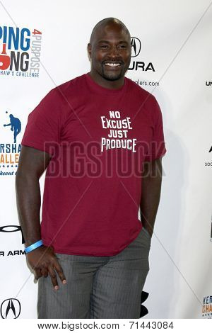 LOS ANGELES - SEP 4:  Marcellus Wiley at the Ping Pong 4 Purpose Charity Event at Dodger Stadium on September 4, 2014 in Los Angeles, CA