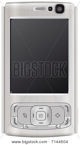 Zdejmowany telefon telefon komórkowy wektor