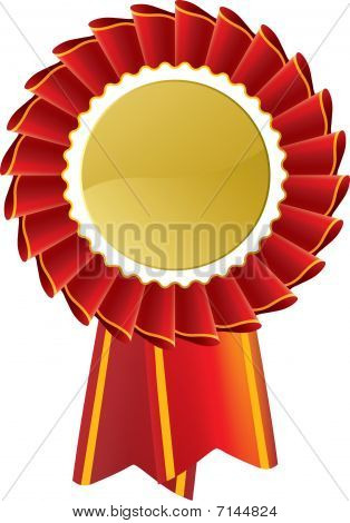 Rød Award roset sæl