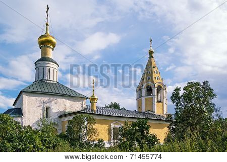 The Church Of The Nativity Of The Theotokos In Gorodnya, Russia