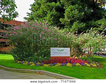 Office Park Sign
