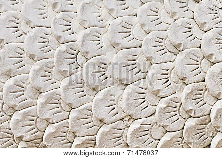 Naga Scale For Pattern And Background
